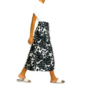 Kate Spade “monstera grove” jacquard skirt, size 6, NWT